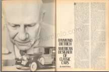 Raymond Dietrich: American Designer of Classic Cars Image